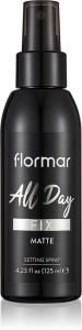 Матирующий спрей для фиксации макияжа на весь день Flormar, 125 мл