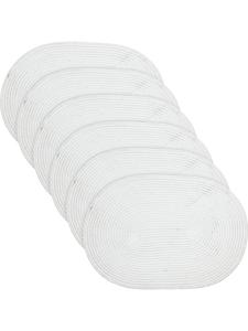 Erwin Müller Набор салфеток под тарелки Silves, 6 штук, белого цвета