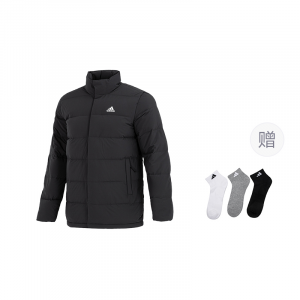 Adidas Куртка Helionic Down мужская черная