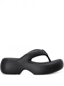 Шлепанцы с Т-образным ремешком Melissa, черный