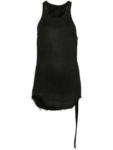 Rick Owens DRKSHDW джинсовый топ без рукавов, черный
