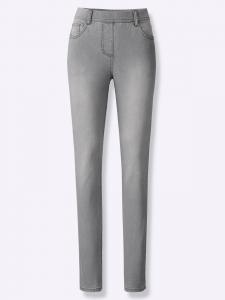 Heine Скинни в сером дениме