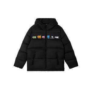 Теплая куртка из флисовой коллекции Down Unisex CAMEL, phantom черный