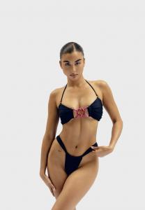 Топ бикини God Save Queens KISS RIDE, Black