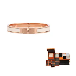 HERMES Браслет женский розовое золото