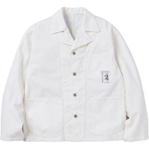 Хлопковая куртка с накладными карманами Neighborhood, белый