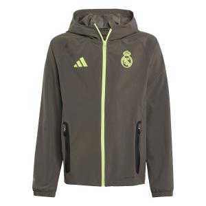 Спортивная куртка ADIDAS PERFORMANCE Real Madrid Tiro 25 Competition Vis Tech Travel, антрацит
