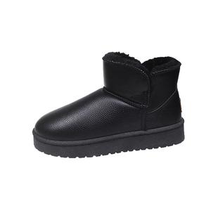 Ботинки Warm Wear Resistant Cushioning Height Increasing Slip Resistant Coverage Balance Short Snow Boots Unisex CariteSport, черный