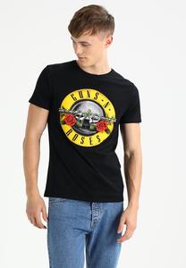 Футболка с принтом GUNS N' ROSES Mister Tee, черный