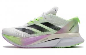Кроссовки adidas Adizero Boston 12 White Green Spark Women's, зеленый