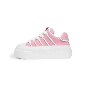 Lilbetter Женские кеды для скейтборда Popcorn 2.0 с увеличенной высотой платформы, легкие, низкие, повседневные, цвет розовый сакура, цвет Cherry Blossom Pink