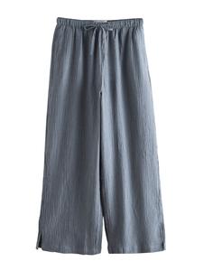 Next Широкие брюки в дымчато-голубом цвете