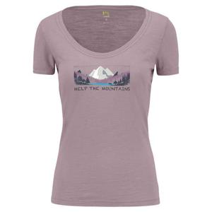 Футболка с коротким рукавом Karpos Ambretta, фиолетовый