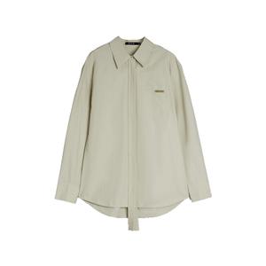 Женская рубашка с лацканом Lapel Moderate ELLE, светло-зеленый