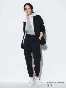 Ультраэластичные джоггеры Airism Uniqlo, цвет 09 черный