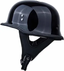 Мотоциклетные полушлемы для взрослых, шлемы-джеты, шлемы для мопедов, шлемы для скутеров, сертифицированные по стандарту ECE, легкие полушлемы с регулируемым быстросъемным ремешком, унисекс XELLOM, 4