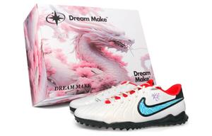 Футбольные бутсы Tiempo Legend 10 мужские низкие белые Nike