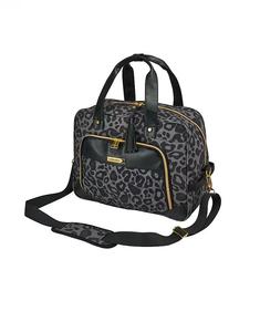 Cabin Max 24л велюровая сумка под сиденьем 40 x 30 x 20 см, серый леопардовый принт - СЕРЫЙ