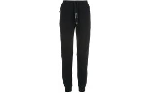 Брюки спортивные с принтом логотипа и шнурком ARMANI EXCHANGE, черный