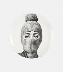 Тарелка "Пантеон с куполом" (Рим) Fornasetti, White