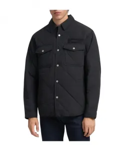 Куртка прямого кроя из мятой ткани Replay, черный