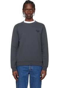 A.P.C. Стандартная серая толстовка 'rue madame'