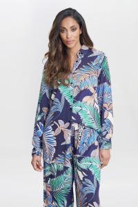 Туника Tabitha с принтом Gina Bacconi, синий