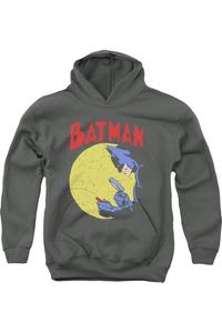 Батмен Детектив 75 молодежная толстовка с капюшоном Gildan, Charcoal