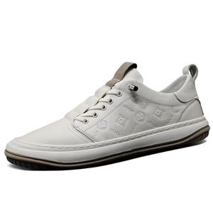 Devanro Антискользящие и износостойкие дышащие низкие скейтерские кеды мужские - экрю, цвет Ecru