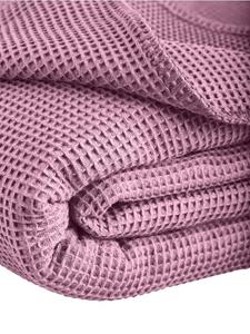 Одеяло Kneer Wohn la Diva Waffelpique Qualität 91, цвет rosé
