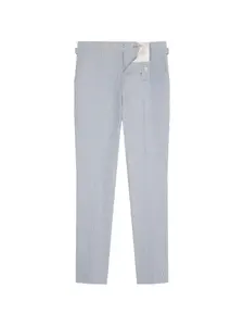 Брюки прямого кроя в полоску Fursac, белый