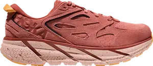 Кроссовки Clifton L Suede 'Earthenware Hot Sauce', красный