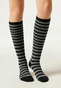 Носки Calzedonia STRIPES, Black