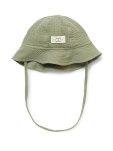 Шапка с нашивкой-логотипом TEDDY & MINOU, зеленый