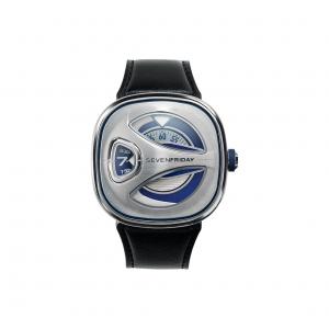 SEVENFRIDAY Часы ME Collection Automatic Mechanical Movement, мужские, 44.5*44 мм, синий циферблат