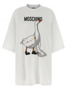 Платье «Гусь» Moschino, белый