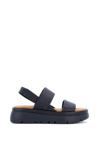 Кожаные туфли на платформе «Местоположение» Dune London, черный