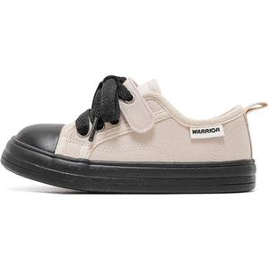 Дышащие легкие амортизирующие низкие детские кеды WARRIOR, хаки/черный