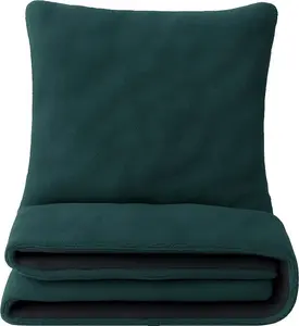 Комплект постельного белья 135x200 см, плюшевый мишка, темно-зеленый, с эффектом пузырчатой ткани, с наволочкой 80x80 см и застежкой-молнией, пушистый, 4 предмета leonado vicenti