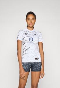 Футболка с принтом UFC FUSION AUTHENTIC FIGHT NIGHT WOMENS PERFORMANCE SHORT SLEEVE RASHGUARD Venum, белый