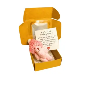 Плюшевая кукла Cross Border Pocket Teddy Bear высотой 10 см Yi Jia Ai