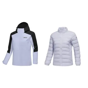 Горная и дикая серия ветровка куртка women's Skechers, фиолетовый