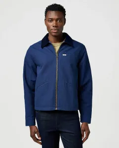 Легкая мужская куртка с прямым кроем и лаконичным дизайном Wrangler, темно-синий