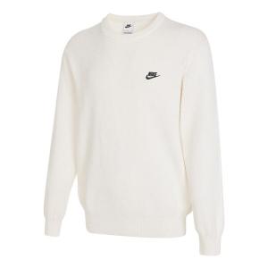 Свитер клуб экипаж толстовка Nike, белый