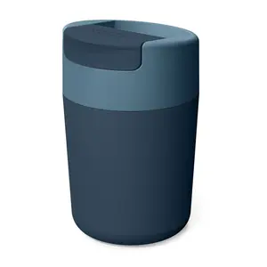 Кружка на вынос SippTM Joseph Joseph с откидной крышкой, синий