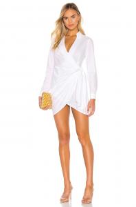 Платье мини superdown Sophie Draped, белый