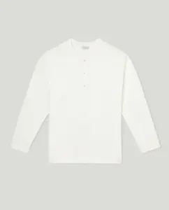 Мужская футболка с длинными рукавами из экологически чистого хлопка Emidio Tucci, белый