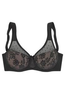 Бюстгальтер на косточках NUANCE Regular Bra, черный