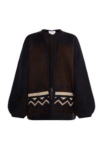 Вязаный кардиган usha FESTIVAL Knit Cardigan, коричневый