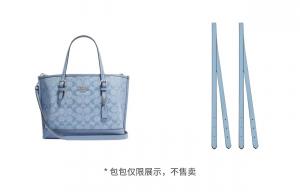 Lan Bao Fan Импортный ремешок для сумки из натуральной кожи для женщин в нескольких цветах, Light Blue Mollie Tote Bag, Shoulder Strap (Two Pieces)